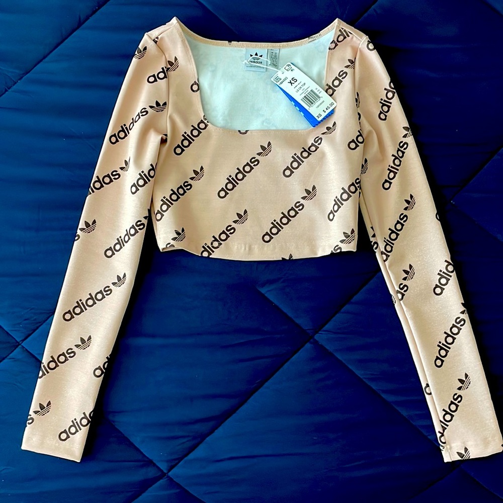 BRAND NEW XS Adidas long sleeve crop! Bundle!